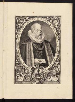 Johannes Jacobus Remboldus in Neusess. S. Caes. Majest. Ferdin. II. a Consiliis, Duodecimus Reip. August. Duumvir.