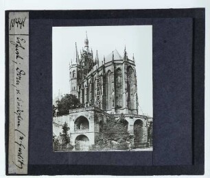 Erfurt, Dom : Außenansicht von SO