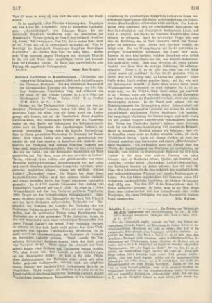 317-318 [Rezension] Analecta Lutherana et Melanthoniana