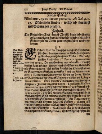 110-118, Zweyte Predigt