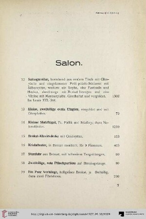 Salon (Nr. 12-90)