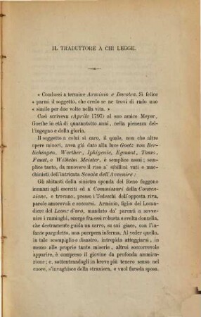 Arminio e Dorotea