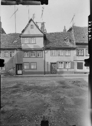 Quedlinburg, Kramerstraße. Wohnhäuser. Straßenfront
