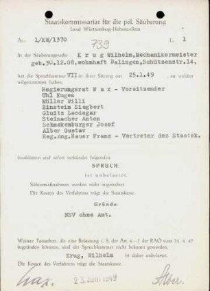 Krug, Wilhelm