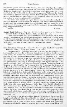 216-217, Ernst Kretschmer. Medizinische Psychologie. Ein Leitfaden für Studium und Praxis. 1922