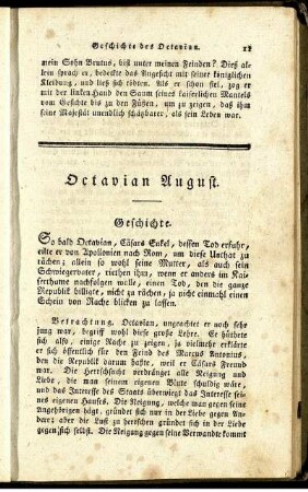 Octavian August.