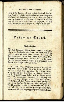 Octavian August.