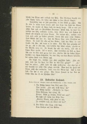 59. Bestrafter Hochmut.