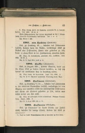 1388. Hackmann (Gerhard).