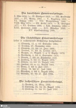 Die technischen Feuerwehrtage