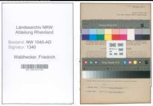 Entnazifizierung Friedrich Waldhecker , geb. 11.01.1894 (Angestellter)