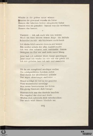 Versinkt - ich seh euch wie von weitem