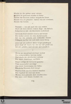 Versinkt - ich seh euch wie von weitem