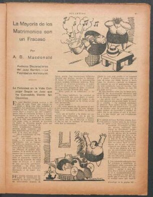 La mayoría de los matrimonios son un fracaso