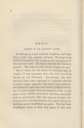 XXXIV. Descent of the heavenly father
