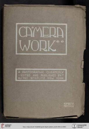 Camera Work: A Photographic Quarterly