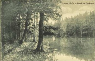 Lötzen, O.-Pr. - Abend im Stadtwald