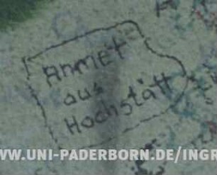 Ahmet aus Hochstätt