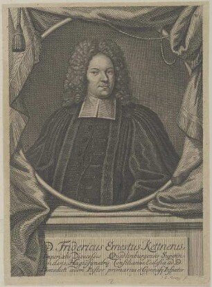 Bildnis des Fridericus Ernestus Kettnerus