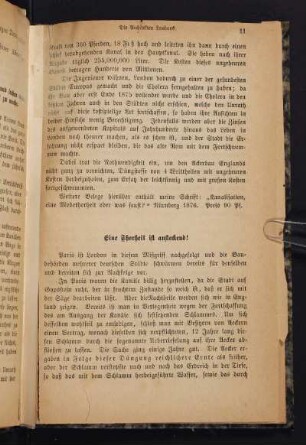 Eine Thorheit ist ansteckend!