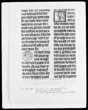 Sächsische Weltchronik (bis zum Jahre 1229) — ---, Folio 31versoBuchseite