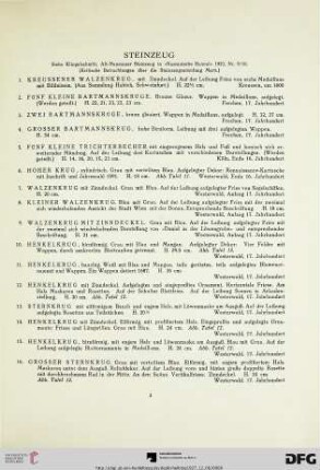 Steinzeug (Nr. 1-55)