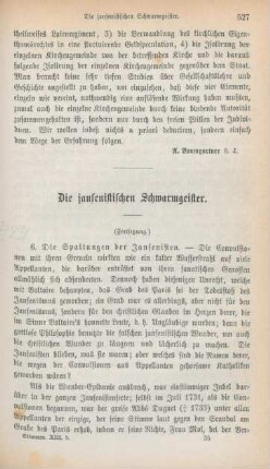 527-551 Die jansenistischen Schwarmgeister : Fortsetzung
