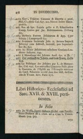 418-440, In Folio - In Quarto