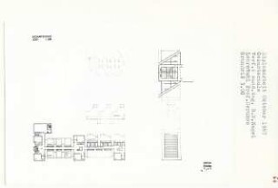 Gesamtschule, Berlin-Kreuzberg (Diplomarbeit bei Bernhard Hermkes): Grundriss 3. Obergeschoss 1:200