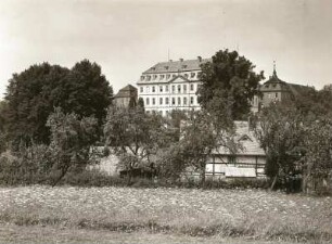 Mittweida-Zschöppichen. Gut Neusorge. Ansicht mit Herrenhaus