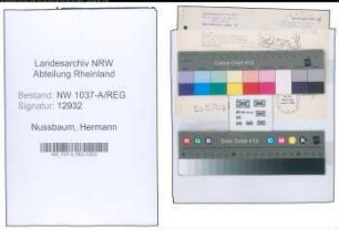 Entnazifizierung Hermann Nussbaum , geb. 29.08.1889 (Konrektor)