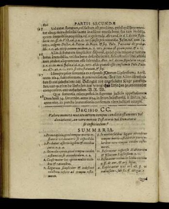 Decisio CC. - Decisio CCX.