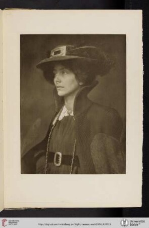 [J. [James] Craig Annan, III. Frau Mathasius, photogravure from original negative]