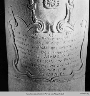 Epitaph für Ludovico Carresi