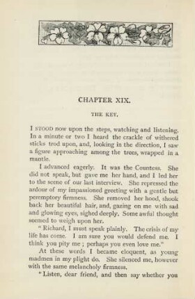 Chapter XIX. The key