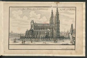Zeichnung: bei Breslau, Dom bzw. Johannes-Kirche
