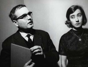 Gerhart Hauptmann Preis 1962. Martin Walser, Astrid [Gehlhoff-]Claes