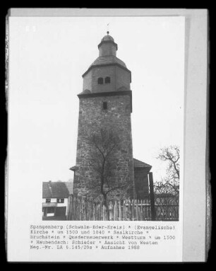 Evangelische Kirche — Kirchturm