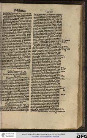 Incipit tractatus de psalmo CXIII.