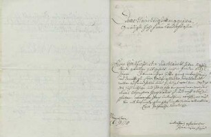 Isaac Löser an Karoline Luise von Baden (Münzesheim)