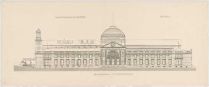 Thiersch, Friedrich von; Wiesbaden; Kurhaus - Westseite (Ansicht)