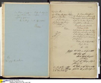 Von W. Fehsenfeld (Blender, Morsum) 1863 beantragte Wind- und Dampf-Kornmühle an der Straße zwischen Amedorf und Oiste; V.