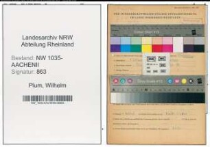 Entnazifizierung Wilhelm Plum , geb. 05.02.1893 (Maschinist)