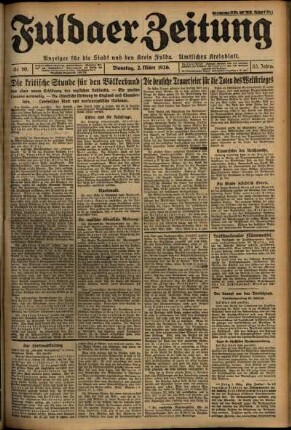 Ausgabe vom Dienstag, den 02. März 1926.