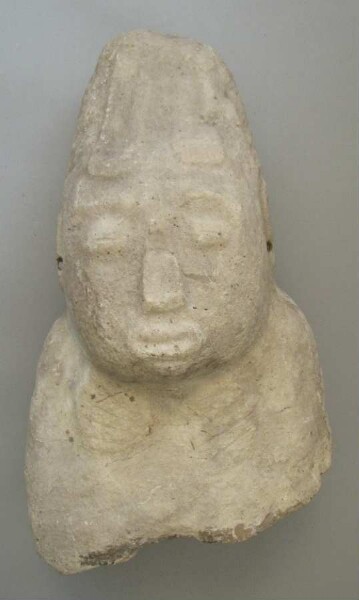 Head of a stone figure