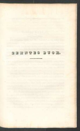 Zehntes Buch.