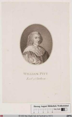 Bildnis William Pitt d. Ä., 1766 1. Earl of Chatham