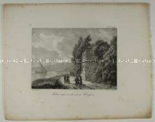 Tombeau antiques sur la route de Tarragone (T. II/Pl. 83 des Mappenwerkes: Souvenirs Pittoresques)