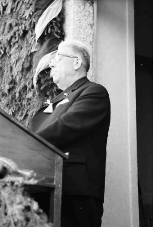 Bernau: Ansprache, Regierungspräsident Anton Dichtel