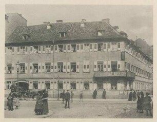 Außenansicht des Hotels Erbprinz in Karlsruhe